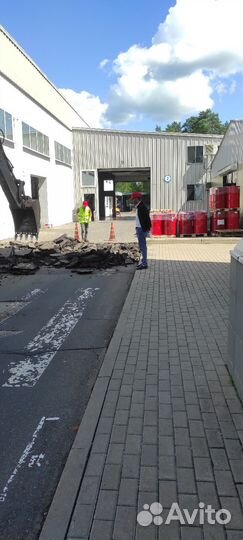 Укладка асфальта. Асфальтирование