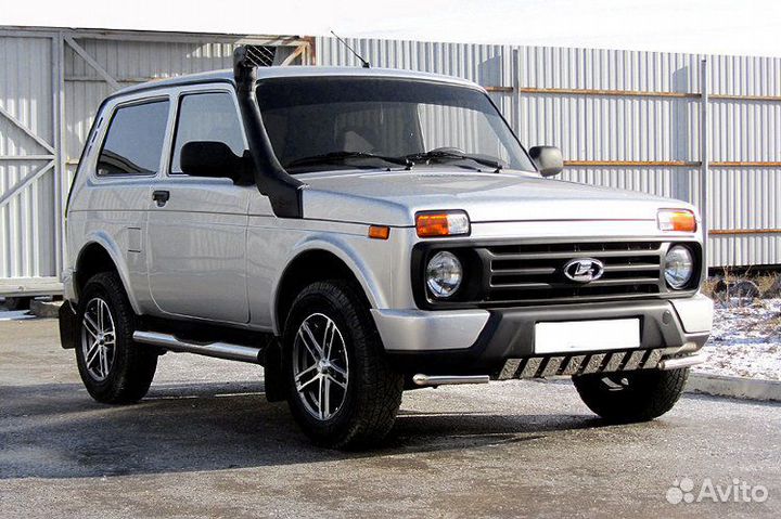 Защита переднего бампера LADA Niva 4x4 Urban 3D