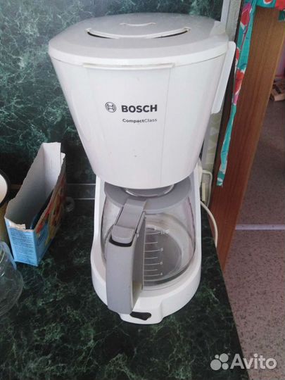 Кофеварка капельная bosch tka3a011