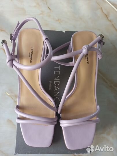 Босоножки женские 38 размер натуральная кожа новые