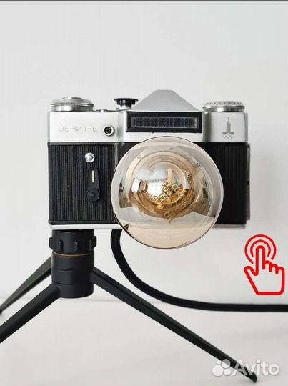 Сенсорный Настольный светильник лампа из фотоаппар