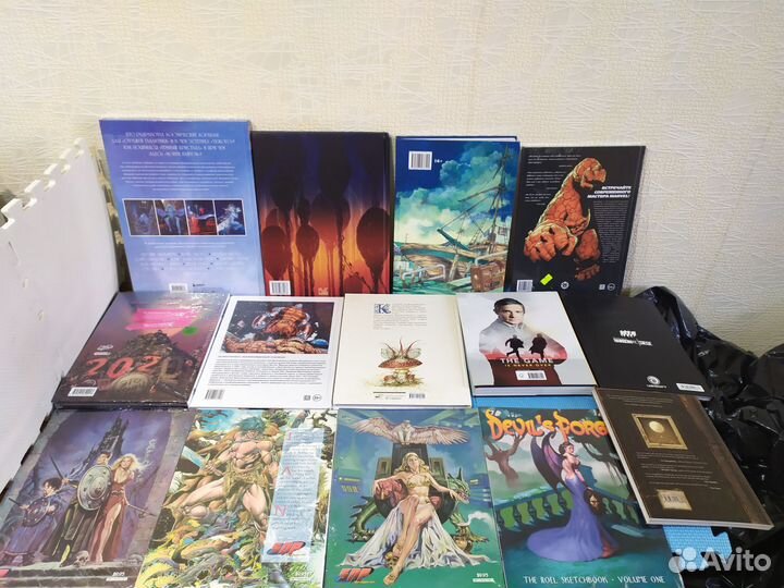 Артбук, энциклопедии, книги