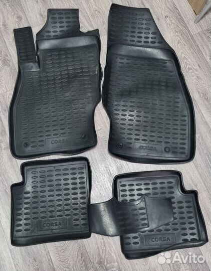 Коврики салона Opel Corsa D
