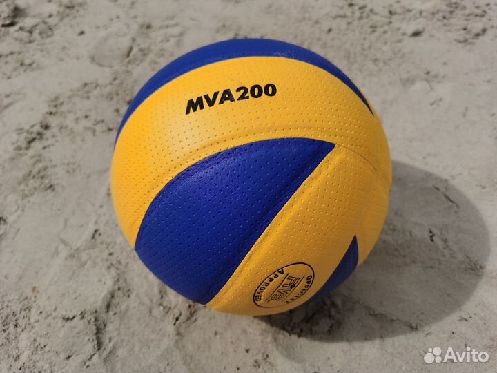 Волейбольный мяч mikasa mva 200 +оригинал