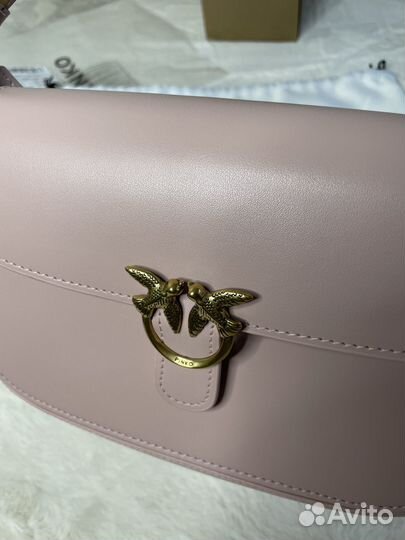 Сумка Pinko клубничная