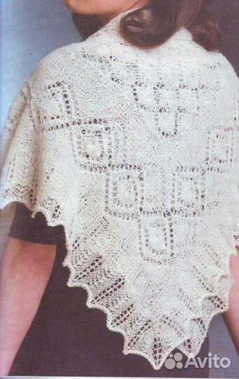 Пуховые платки и шарфы