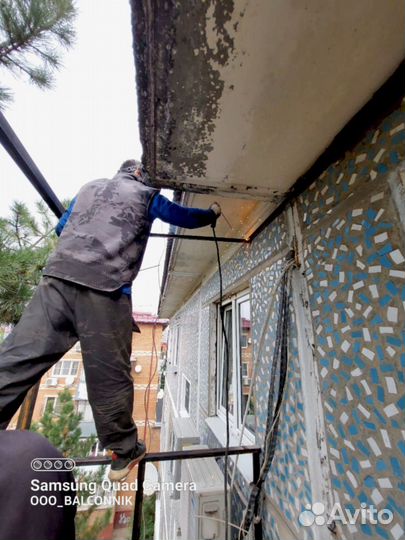 Расширение балконов/Гарантия по договору на 5 лет