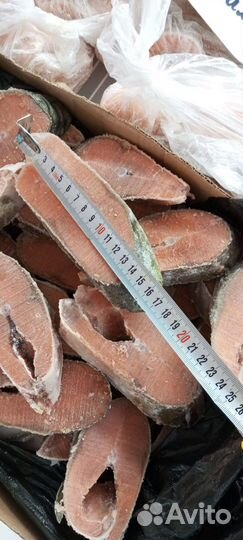 Кижуч (лосось) стейки