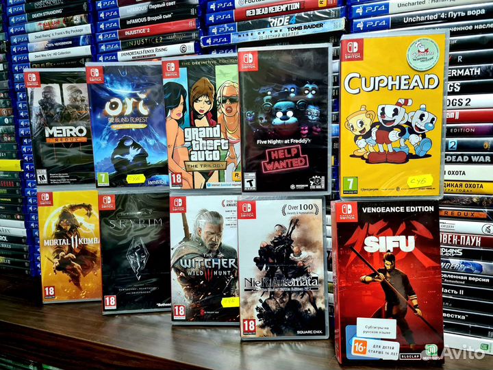 Игры на Nintendo switch продажа обмен покупк