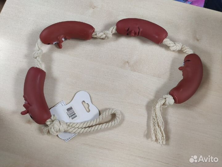 Игрушка для собак с канатом, длина 90 см