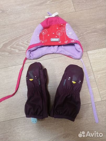 Краги непромокаемые и шапка Reima