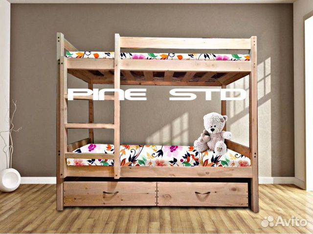 Двухъярусная кровать для детей