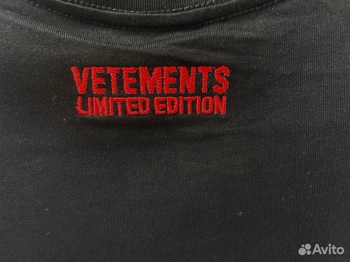 Футболка vetements rammstein