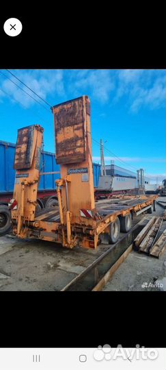 Прицеп трал (тяжеловоз) Goldhofer TU, 2001