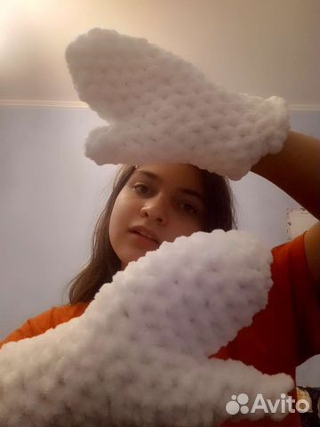 Шапка женская вязаная ручная работа