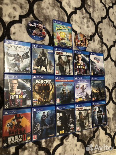 Диски игры для Sony playstation 4 PS4