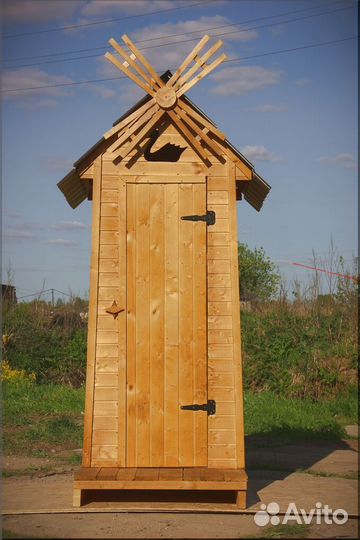 Дачный туалет с установкой ELE1007