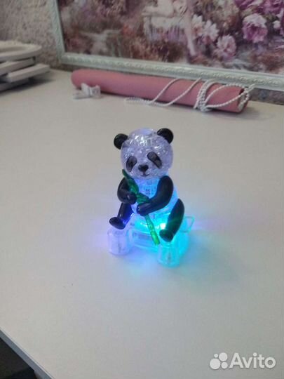 Пазл 3д панда