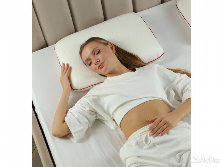 Ортопедическая подушка для сна 60х40х13/10 см