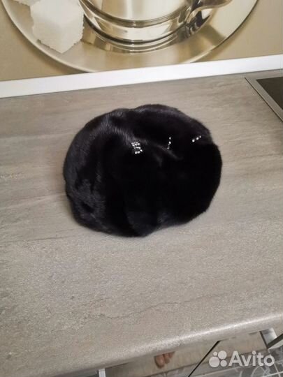 Берет норковый