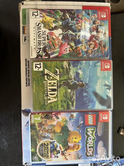 Портативная игровая приставка nintendo switch