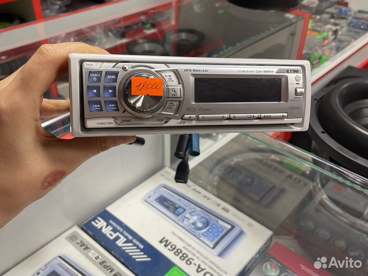 Магнитофон alpine