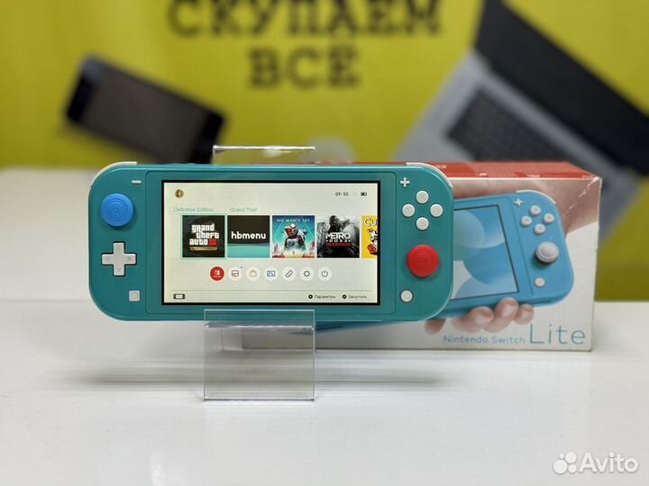 Nintendo switch lite /чип/32+64GB/рассрочка