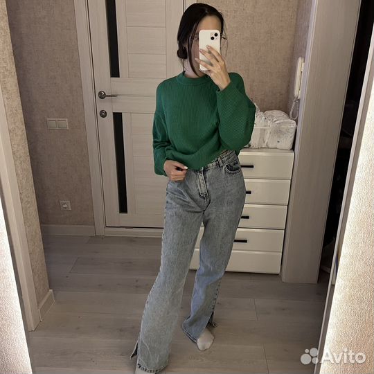 Джинсы и кофта