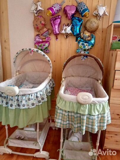 Люлька колыбель 4в1(+прыгунки,качели)