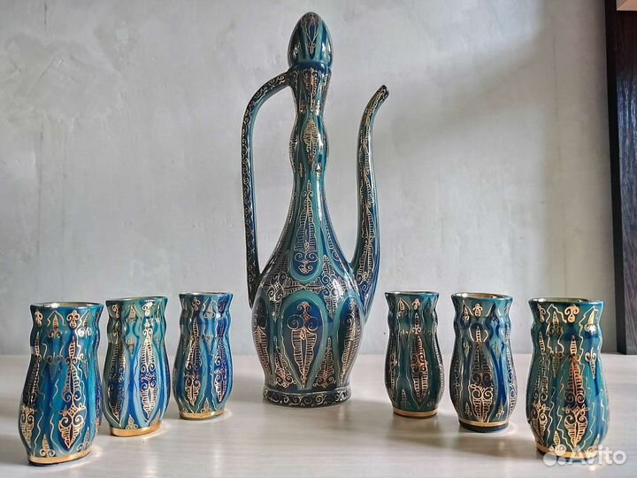 Кувшинчик с рюмочками ссср, Узбекистан