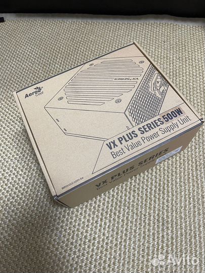 AeroCool VX plus 500W (500 Вт, 20+4 pin, 4+4 pin C