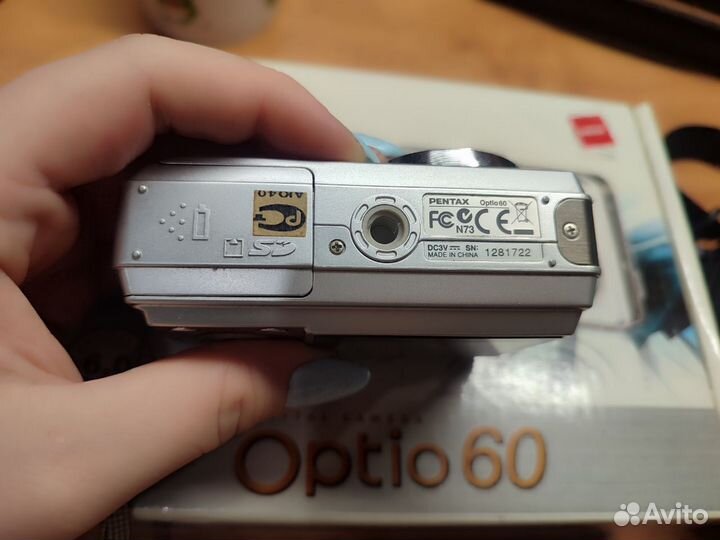 Фотоаппарат Pentax Optio 60 мыльница