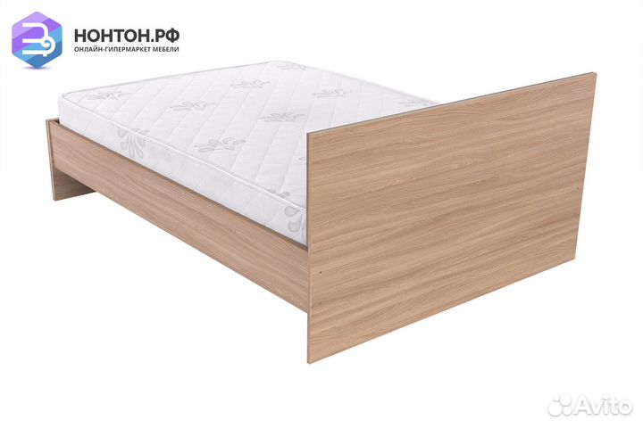 Кровать Классика шимо светлый