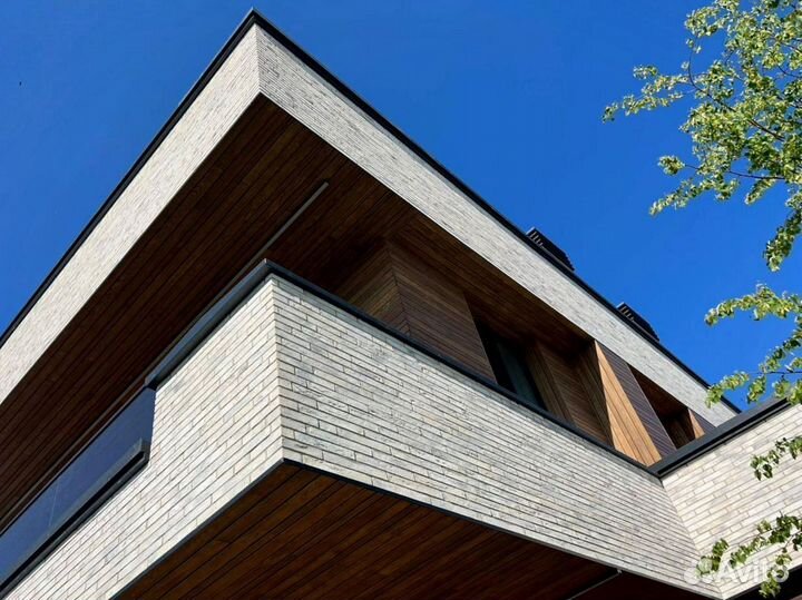 Кирпич беленый дуб