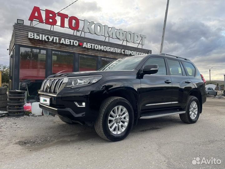 Toyota Land Cruiser Prado 2.8 AT, 2018, 43 007 км