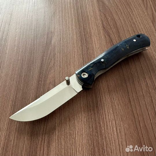 Нож складной ручной работы