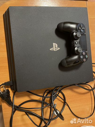 Ps 4 prо + vr очки + наушники беспроводные sony