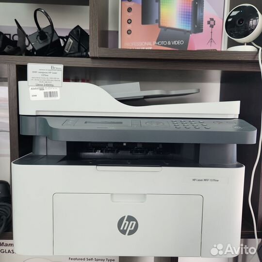 Мфу HP laserjet MFP 137 fnw