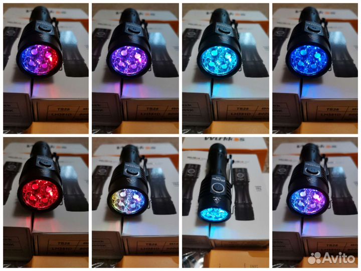 Fireflies e07, Wurkkos ts 22,HD15,TS11, SP40, HS10