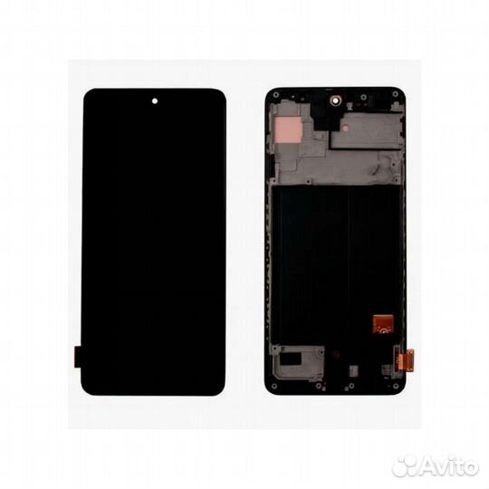 Дисплей Samsung A515F Galaxy A51 в рамке (oled)