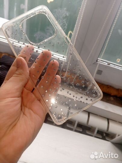 Чехол из страз на Tecno Spark 10 pro