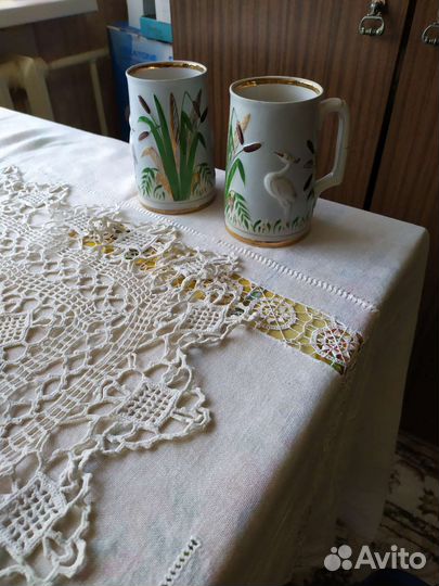 Пивная кружка Цапли в камышах. Сысерть