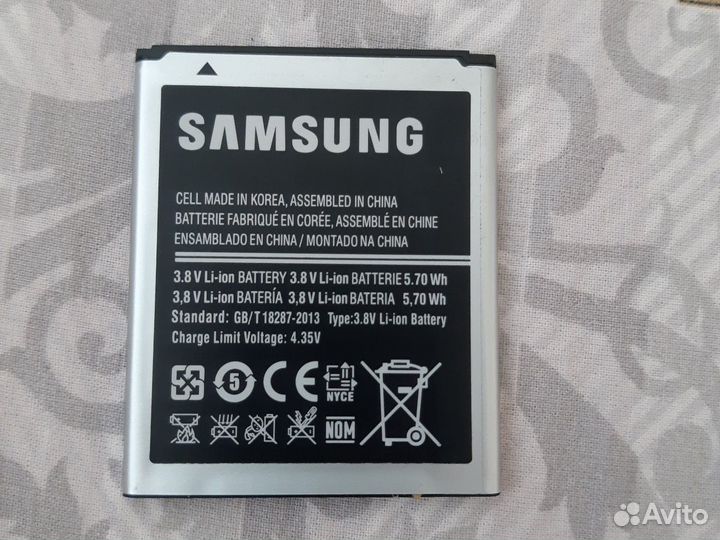 Аккумулятор для телефона samsung