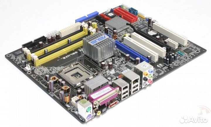 Материнская плата Asus P5LD2 Deluxe, гарантия