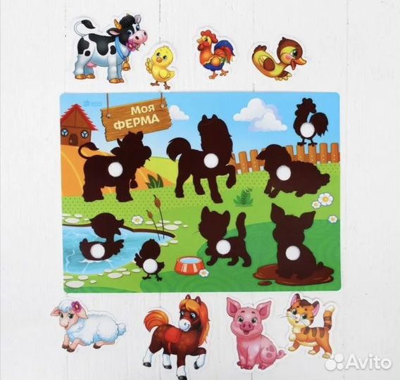 Развивающие игры на липучках