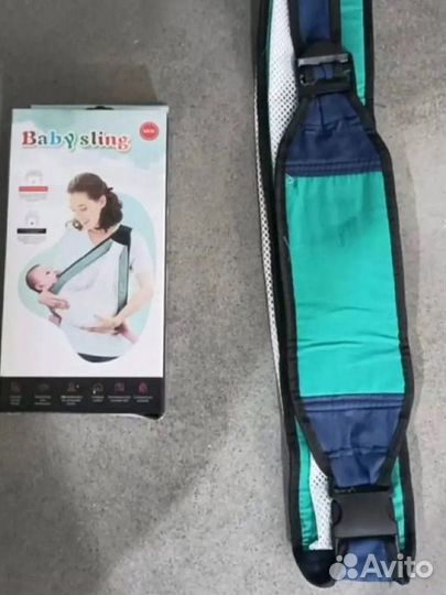 Слинг переноска для новорожденных