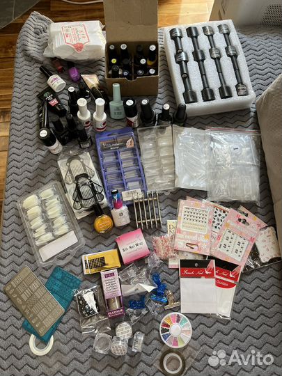 Для наращивания ногтей, лампа, гель лаки