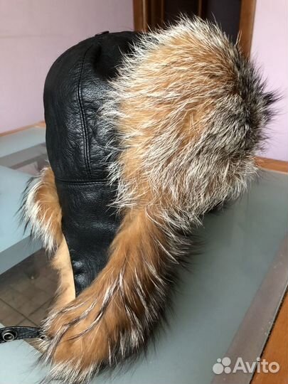 Меховая шапка для мальчика