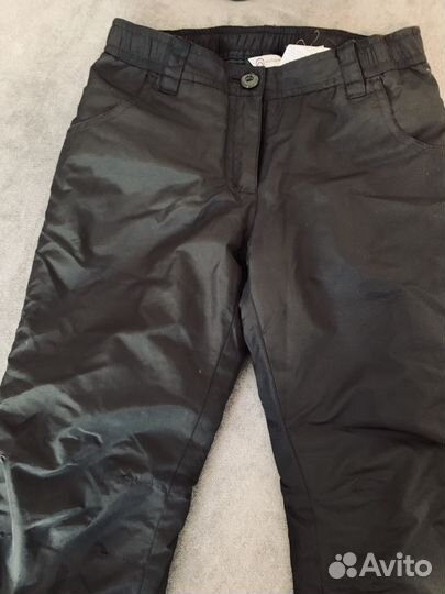 Зимние непроиокаемые брюки на девочку