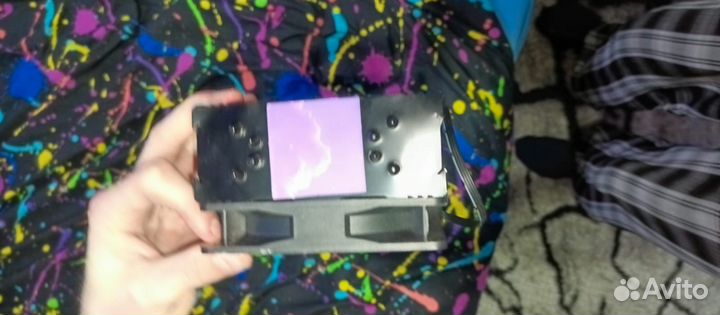 Кулер 4 трубки